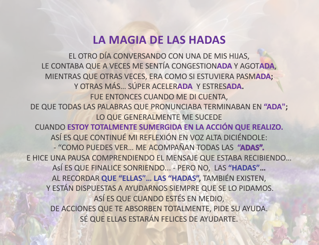 La magia de las hadas Septiembre 17 de 2011